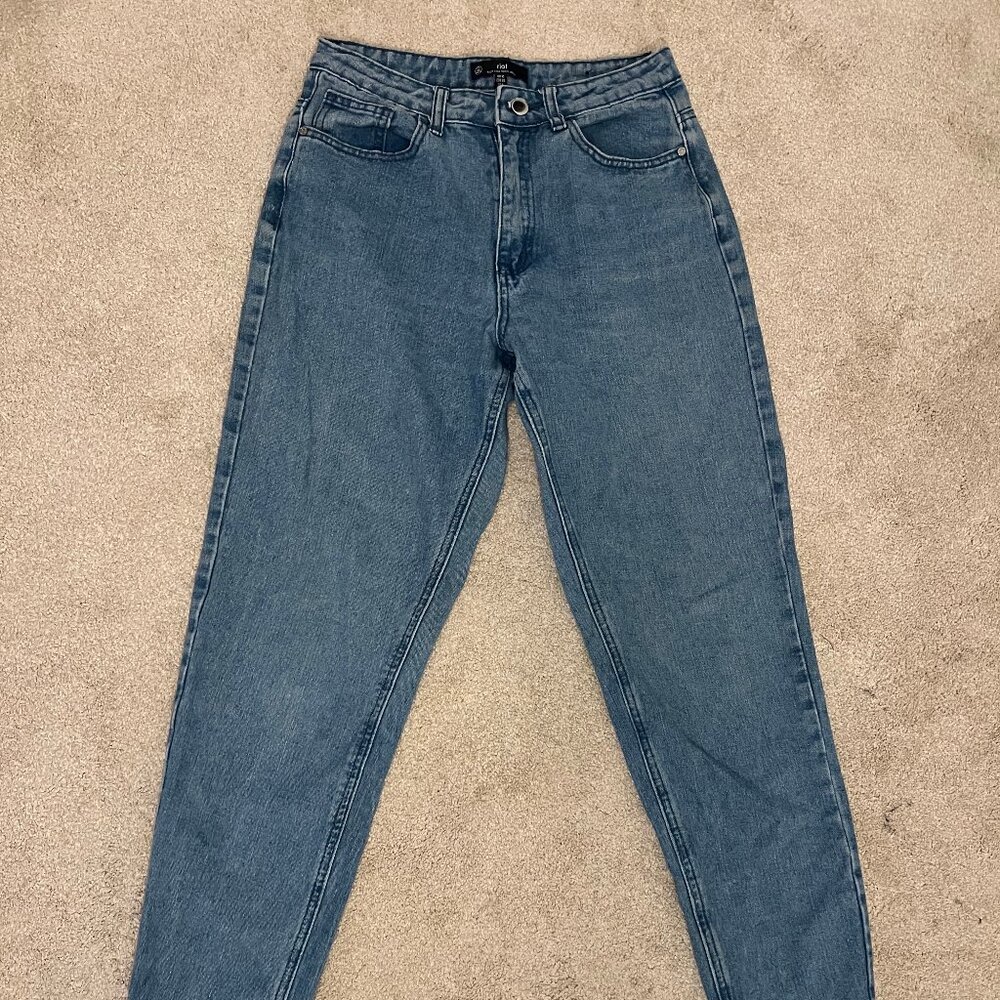 Missguided Riot Mom Jeans, Size 6